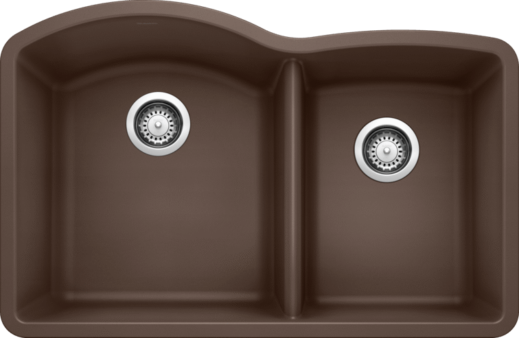 Blanco  DIAMOND U 1¾ Silgranit Kitchen Sinks - Plumbing Market