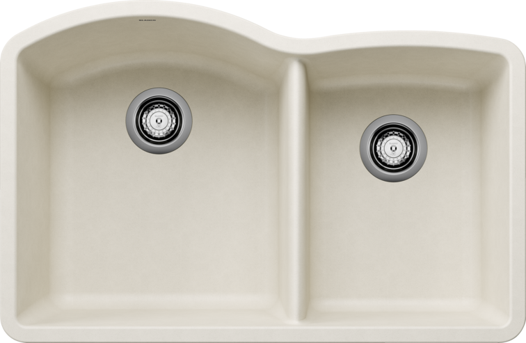 Blanco  DIAMOND U 1¾ Silgranit Kitchen Sinks - Plumbing Market