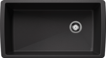 Blanco  DIAMOND U Super Single Silgranit Kitchen Sinks - Plumbing Market