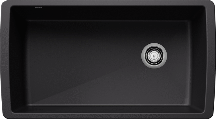 Blanco  DIAMOND U Super Single Silgranit Kitchen Sinks - Plumbing Market