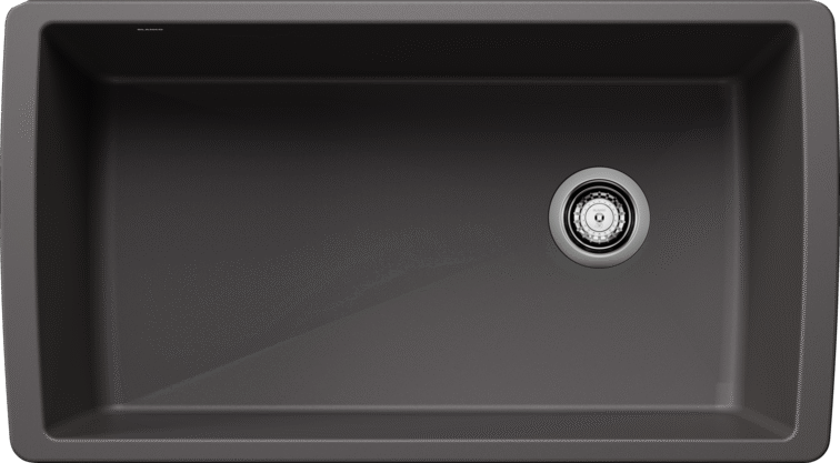 Blanco  DIAMOND U Super Single Silgranit Kitchen Sinks - Plumbing Market