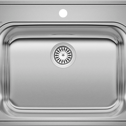 Blanco  ESSENTIAL 1 (1 hole) Stainless Steel Kitchen Sinks - Plumbing Market