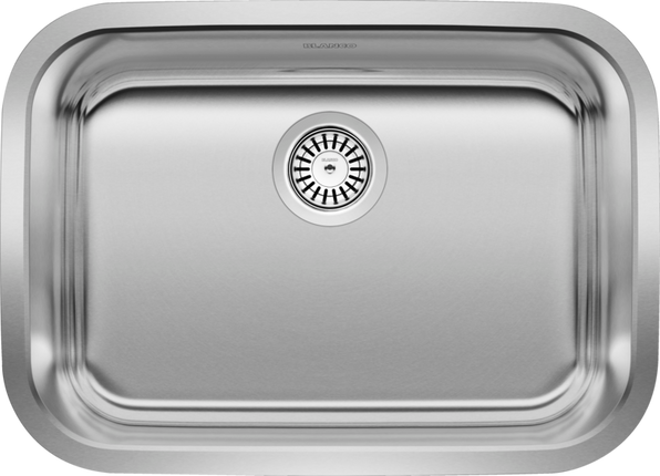 Blanco  ESSENTIAL U 1 Stainless Steel Kitchen Sinks - Plumbing Market
