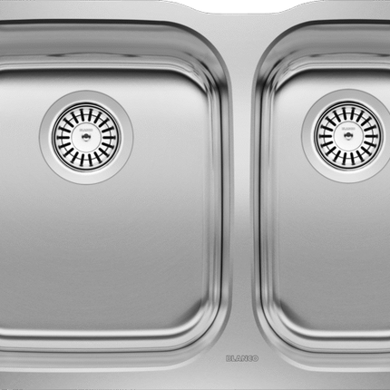 Blanco  ESSENTIAL U 1½ Stainless Steel Kitchen Sinks - Plumbing Market