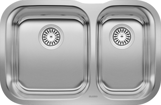 Blanco  ESSENTIAL U 1½ Stainless Steel Kitchen Sinks - Plumbing Market