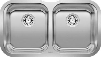 Blanco  ESSENTIAL U 2 Stainless Steel Kitchen Sinks - Plumbing Market