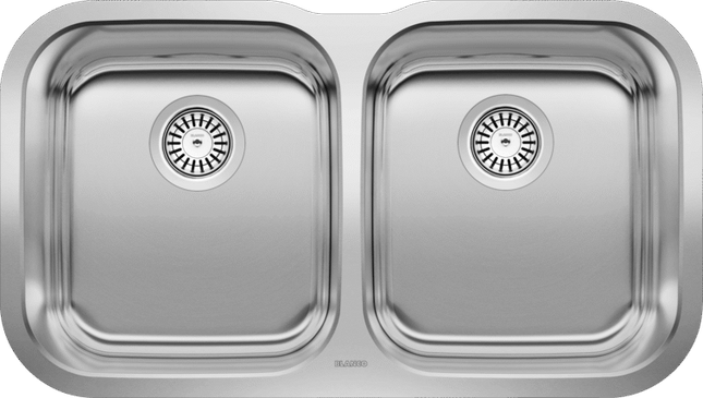 Blanco  ESSENTIAL U 2 Stainless Steel Kitchen Sinks - Plumbing Market