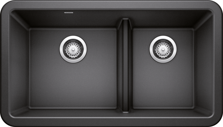 Blanco  IKON 33 1¾ Low Divide Silgranit Kitchen Sinks - Plumbing Market
