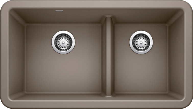 Blanco  IKON 33 1¾ Low Divide Silgranit Kitchen Sinks - Plumbing Market