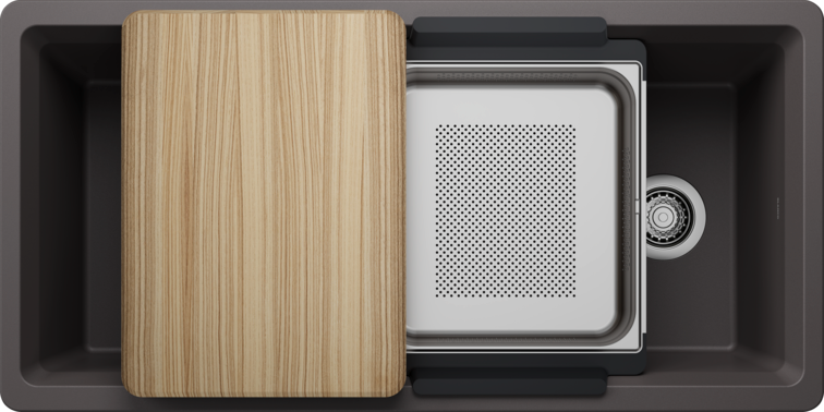 Blanco  INTEOS 39 Silgranit Kitchen Sinks - Plumbing Market