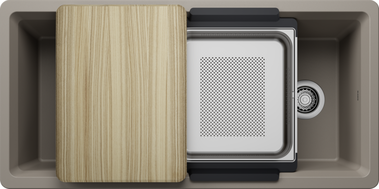 Blanco  INTEOS 39 Silgranit Kitchen Sinks - Plumbing Market
