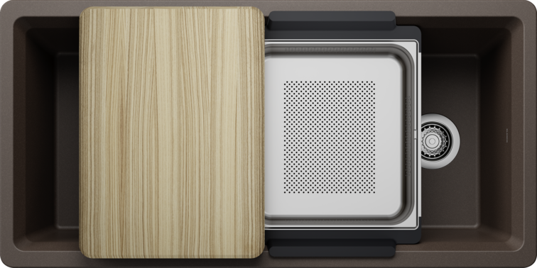 Blanco  INTEOS 39 Silgranit Kitchen Sinks - Plumbing Market