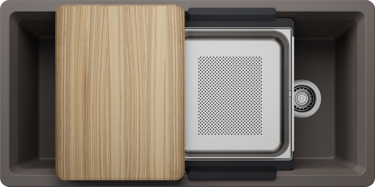 Blanco  INTEOS 39 Silgranit Kitchen Sinks - Plumbing Market