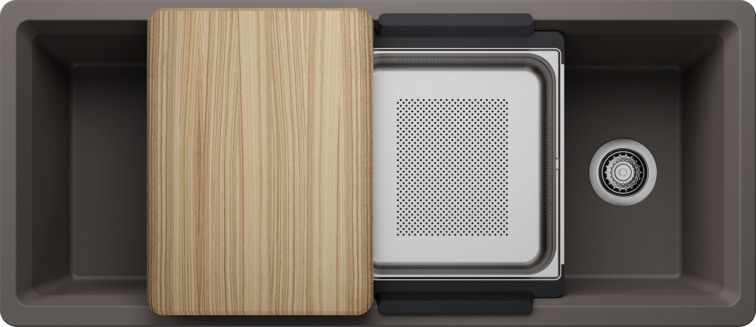 Blanco  INTEOS 45 Silgranit Kitchen Sinks - Plumbing Market