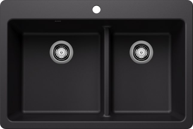Blanco  LIVEN 33 1¾ Low Divide Silgranit Kitchen Sinks - Plumbing Market