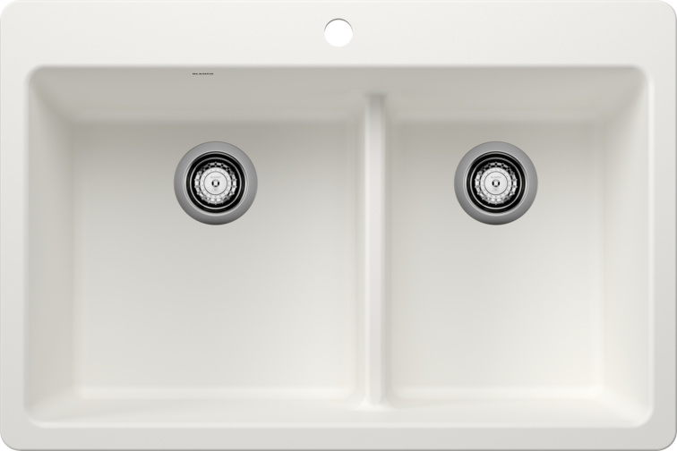 Blanco  LIVEN 33 1¾ Low Divide Silgranit Kitchen Sinks - Plumbing Market