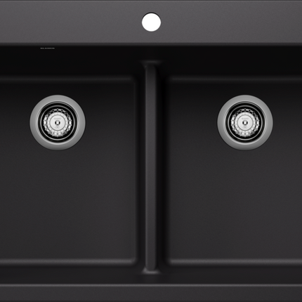 Blanco  LIVEN 33 Equal Double Low Divide Silgranit Kitchen Sinks - Plumbing Market