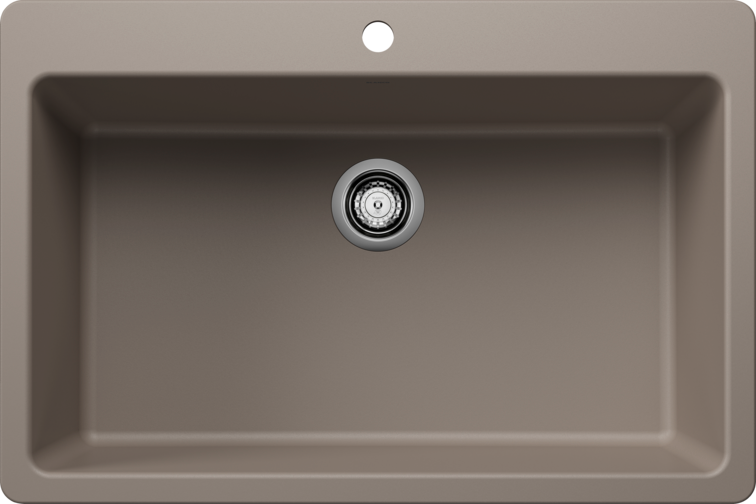 Blanco  LIVEN 33 Super Single Silgranit Kitchen Sinks - Plumbing Market