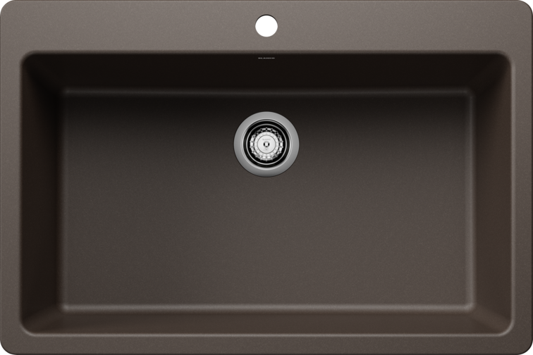 Blanco  LIVEN 33 Super Single Silgranit Kitchen Sinks - Plumbing Market