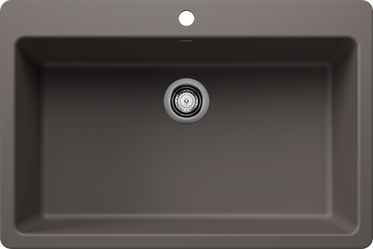 Blanco  LIVEN 33 Super Single Silgranit Kitchen Sinks - Plumbing Market