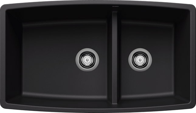 Blanco  PERFORMA U 1¾ Low Divide Silgranit Kitchen Sinks - Plumbing Market