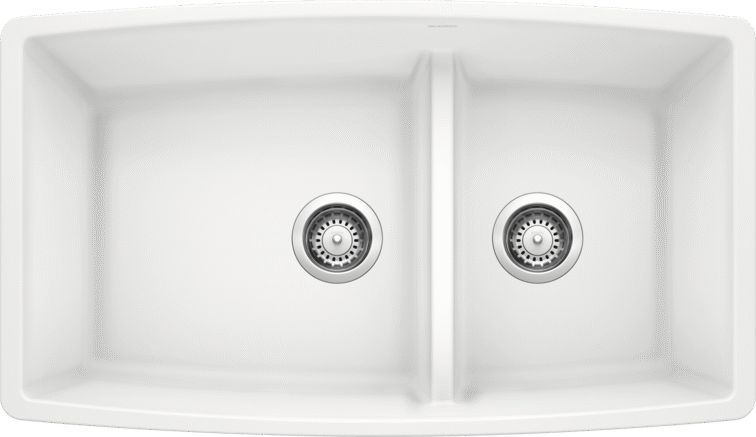 Blanco  PERFORMA U 1¾ Low Divide Silgranit Kitchen Sinks - Plumbing Market