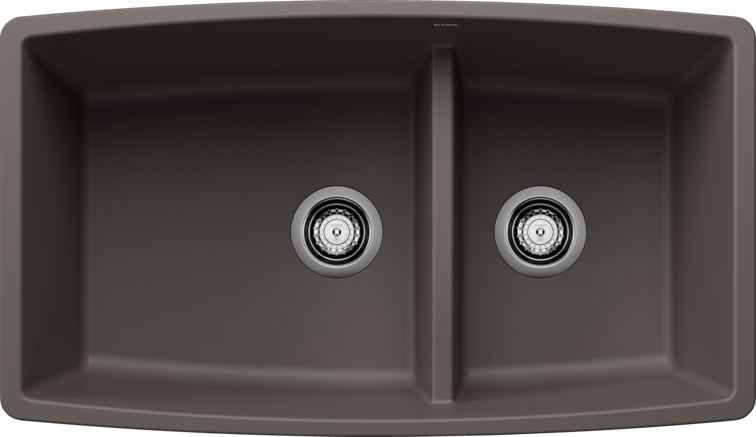 Blanco  PERFORMA U 1¾ Low Divide Silgranit Kitchen Sinks - Plumbing Market