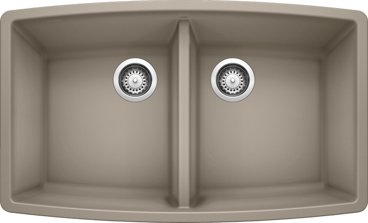 Blanco  PERFORMA U 2 Silgranit Kitchen Sinks - Plumbing Market