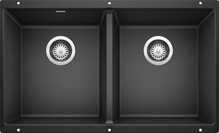 Blanco  PRECIS U 2 Silgranit Kitchen Sinks - Plumbing Market