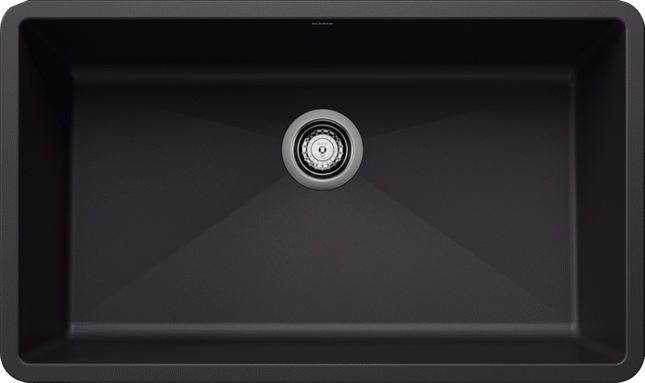 Blanco  PRECIS U Super Single Silgranit Kitchen Sinks - Plumbing Market