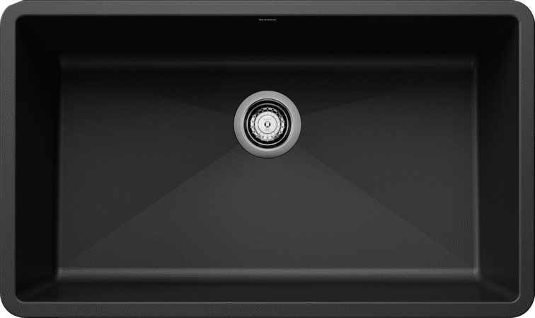 Blanco  PRECIS U Super Single Silgranit Kitchen Sinks - Plumbing Market