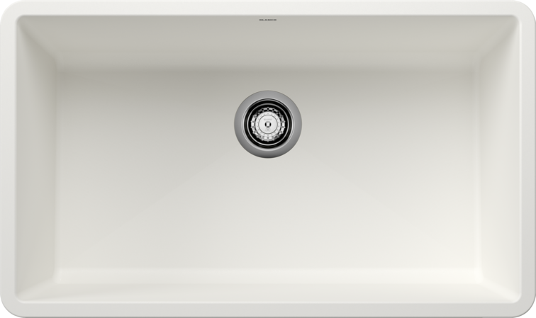 Blanco  PRECIS U Super Single Silgranit Kitchen Sinks - Plumbing Market