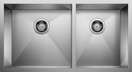 Blanco  PRECISION U 1¾ Stainless Steel Kitchen Sinks - Plumbing Market