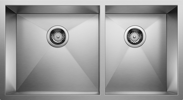 Blanco  PRECISION U 1¾ Stainless Steel Kitchen Sinks - Plumbing Market