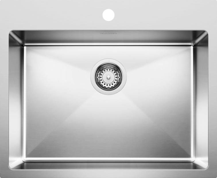 Blanco  QUATRUS R15 Drop-in 25 Stainless Steel Kitchen Sinks - Plumbing Market