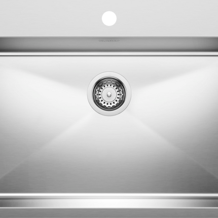 Blanco  QUATRUS R15 Drop-in Super Single Stainless Steel Kitchen Sinks - Plumbing Market