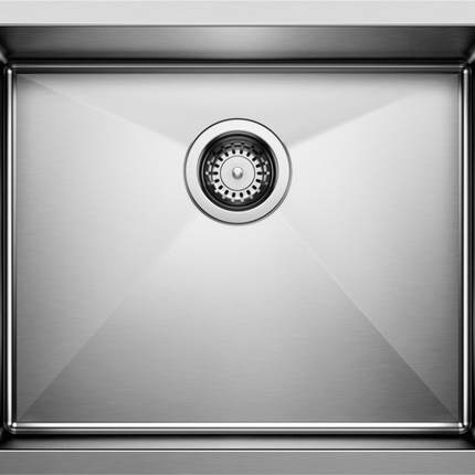 Blanco  QUATRUS R15 U 1 Stainless Steel Kitchen Sinks - Plumbing Market