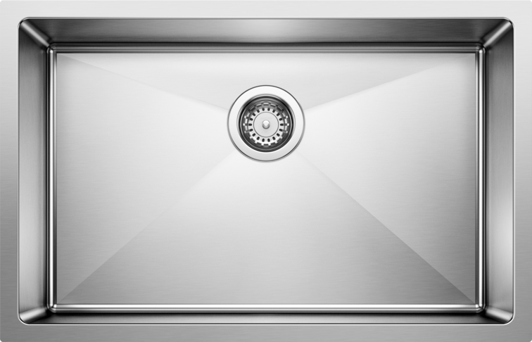 Blanco  QUATRUS R15 U 28 Large Stainless Steel Kitchen Sinks - Plumbing Market