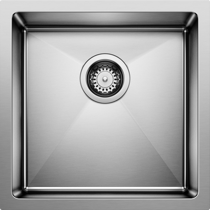 Blanco  QUATRUS R15 U Bar Stainless Steel Kitchen Sinks - Plumbing Market
