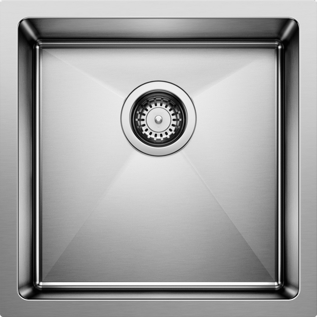 Blanco  QUATRUS R15 U Bar Stainless Steel Kitchen Sinks - Plumbing Market