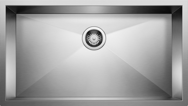 Blanco  QUATRUS U 1 Super Single Stainless Steel Kitchen Sinks - Plumbing Market