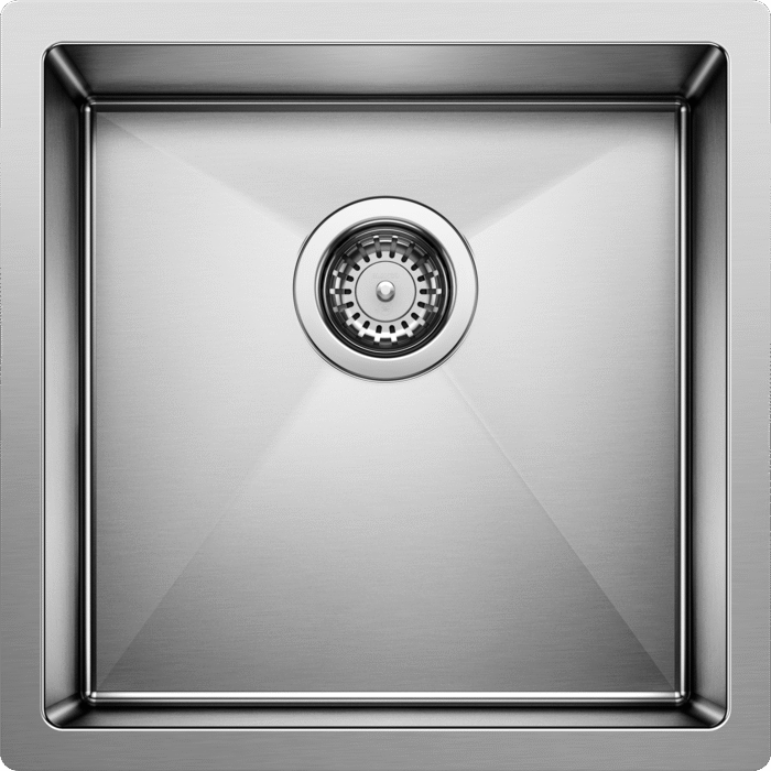 Blanco  RADIUS 10 U Bar Stainless Steel Kitchen Sinks - Plumbing Market