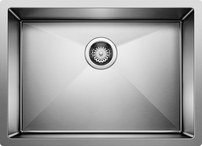 Blanco  RADIUS 10 U Large Stainless Steel Kitchen Sinks - Plumbing Market