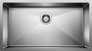 Blanco RADIUS 10 U Super Single Stainless Steel Kitchen Sinks - Plumbing Market