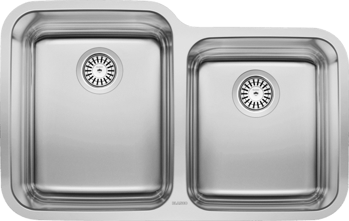 Blanco  STELLAR U 1¾ Stainless Steel Kitchen Sinks - Plumbing Market