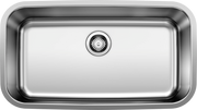 Blanco  STELLAR U Super Single Stainless Steel Kitchen Sinks - Plumbing Market