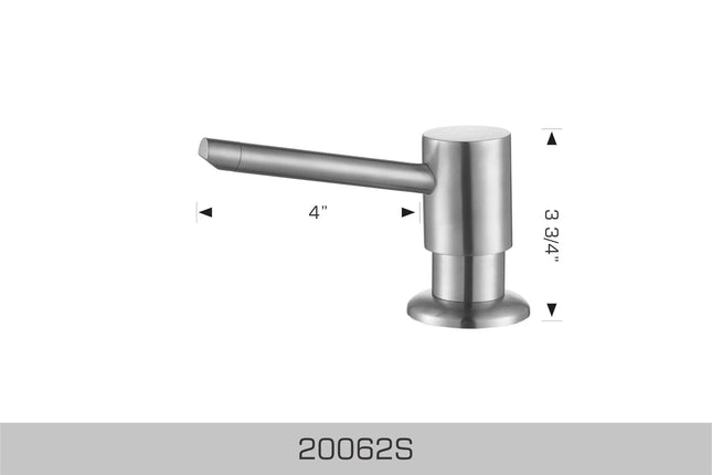 Bosco Accessories - Soap Dispenser 20062S - Plumbing Market