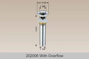 Bosco Accessories - Strainer 202006-Overflow - Plumbing Market