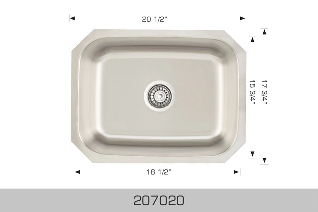 Bosco Builder Series - Undermount 207020 - Plumbing Market