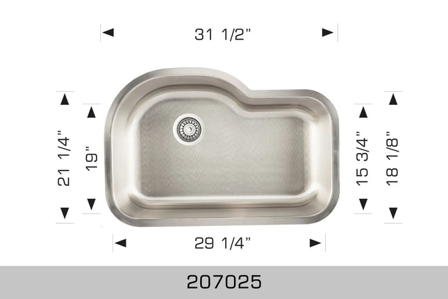 Bosco Builder Series - Undermount 207025 - Plumbing Market
